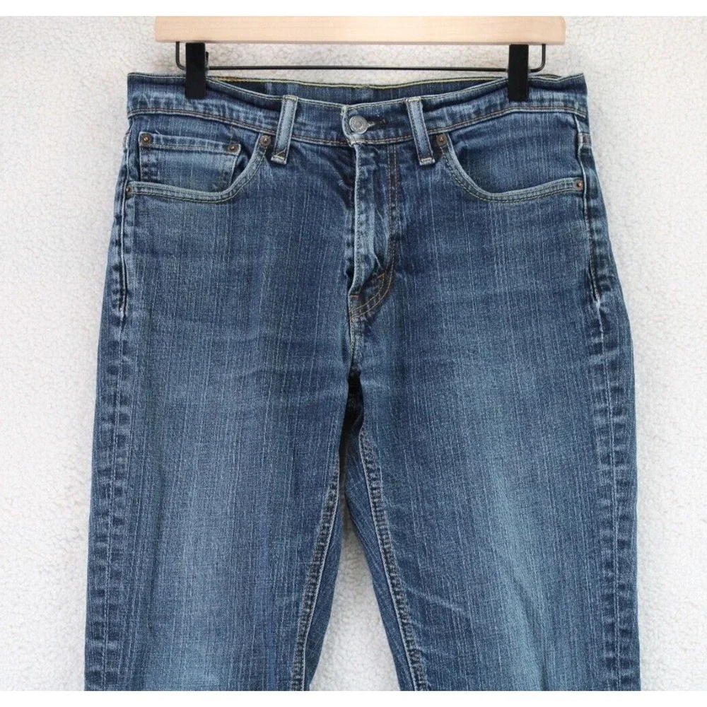 Levi Strauss 541 Athletic Fit Men's Blue Denim Jeans W32 L32 - Picture 9 of 15